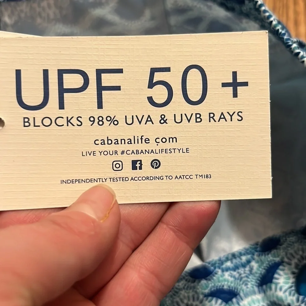 NEW Cabana Life | Road Map‎ Printed Boardshorts - UPF 50+ Sz L